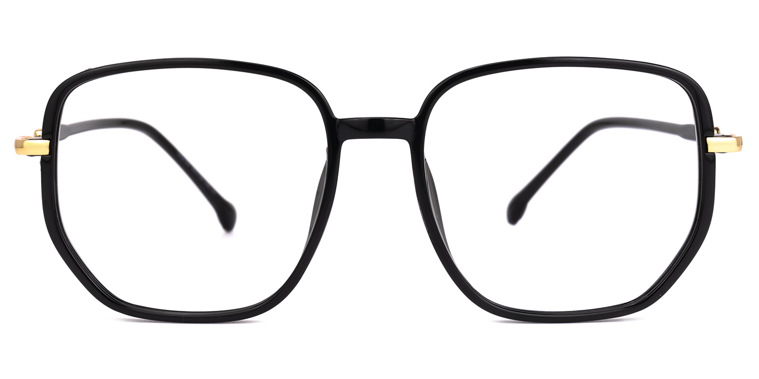 Joana Geometric Black Glasses good-img