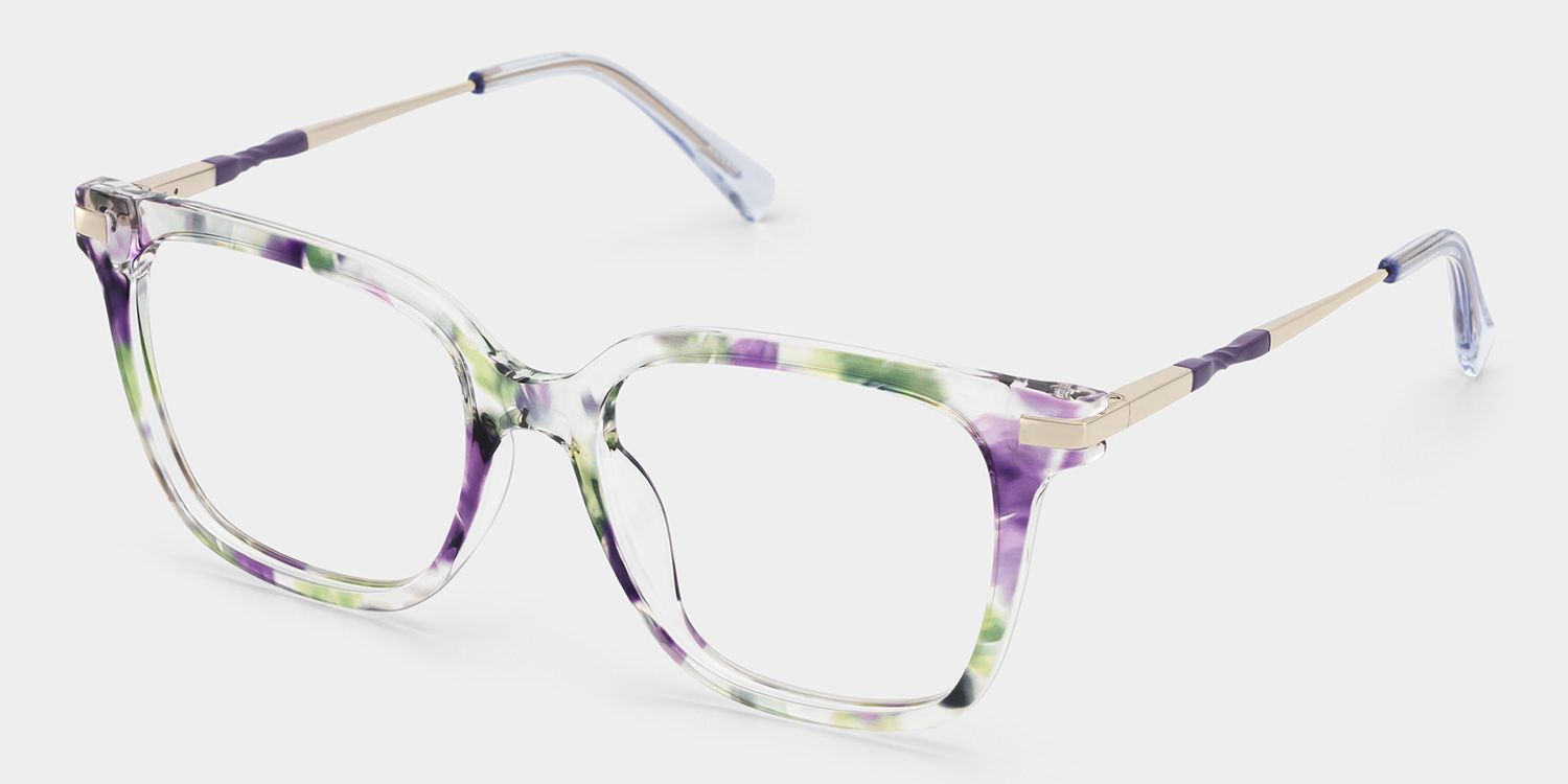Jacqui Floral Square Bloom Eyewear for Women | ZEELOOL2