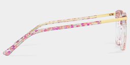 Eliot Rectangle Pink Glasses3