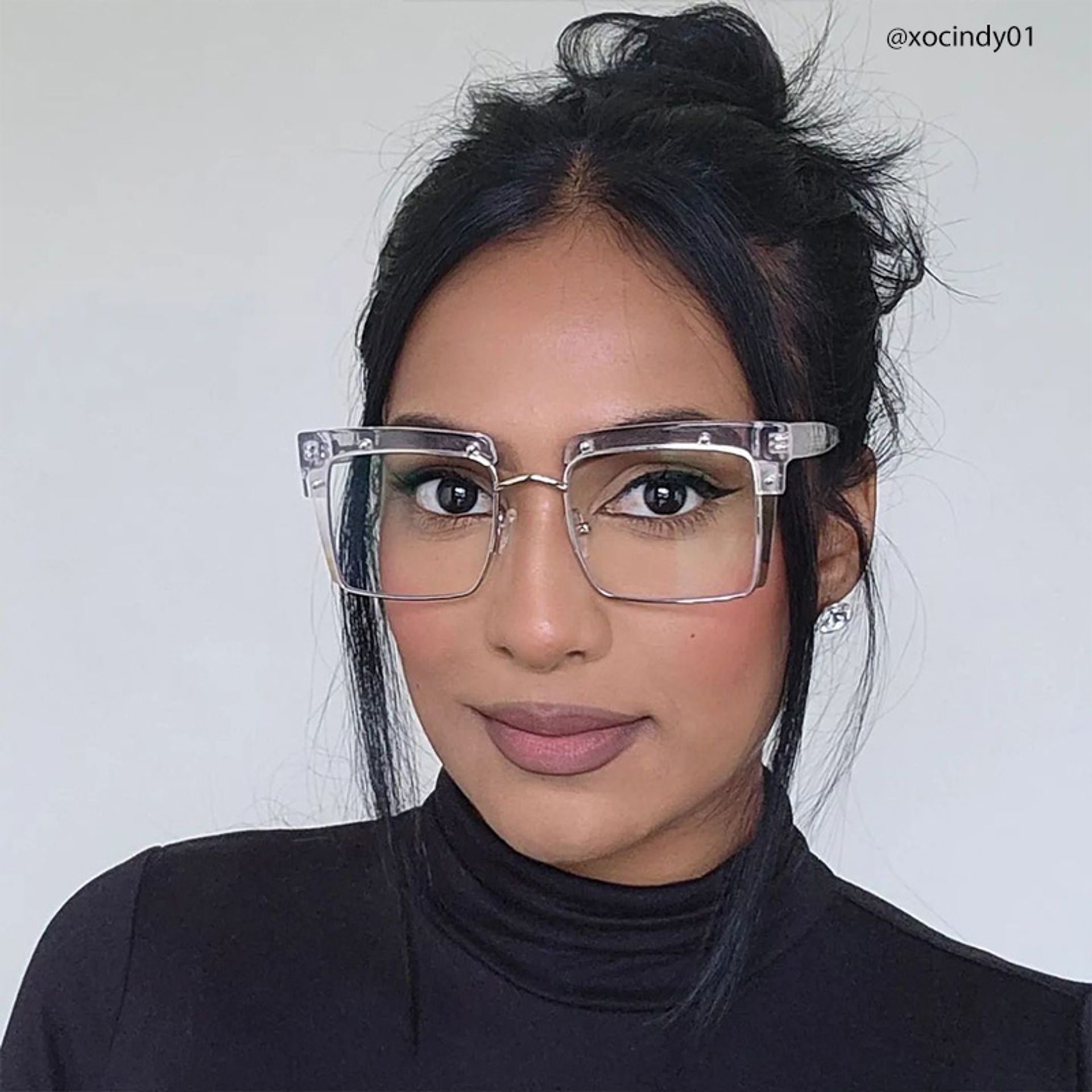 Kiana Square Clear Frame Glasses | Zeelool Optical10