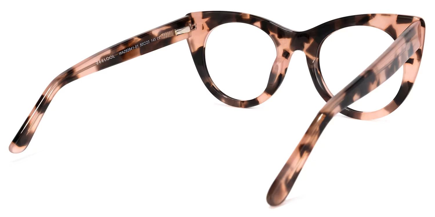 Eutin Cateye Pink-Tortoise Glasses | ZEELOOL Canada4