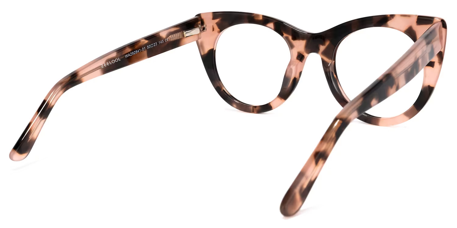 Eutin Cateye Pink-Tortoise Glasses | ZEELOOL Canada4