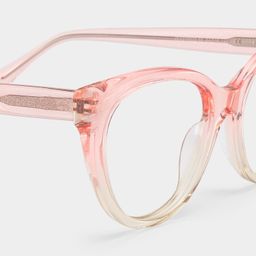 Kiera  Cat-eye Pink Glasses4