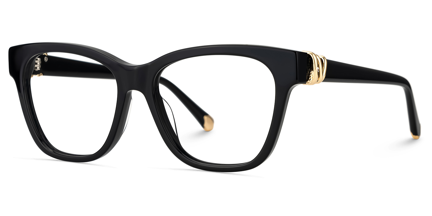 Julian Square Black Glasses3