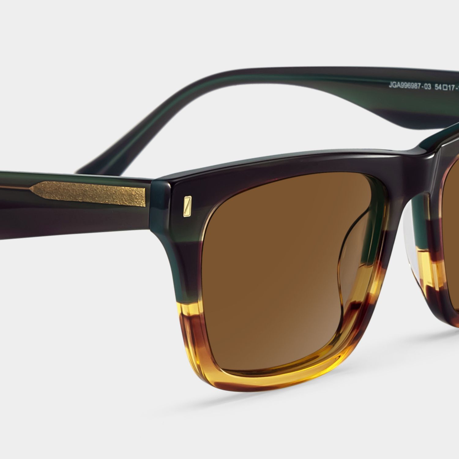 Brookins rectangular tortoise shell glasses Online | ZEELOOL4
