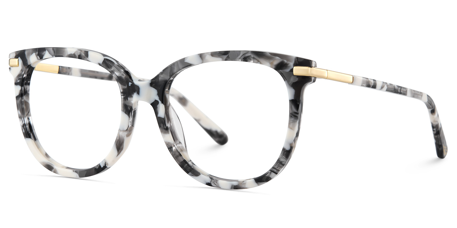 Mailyn Round Marble Glasses4