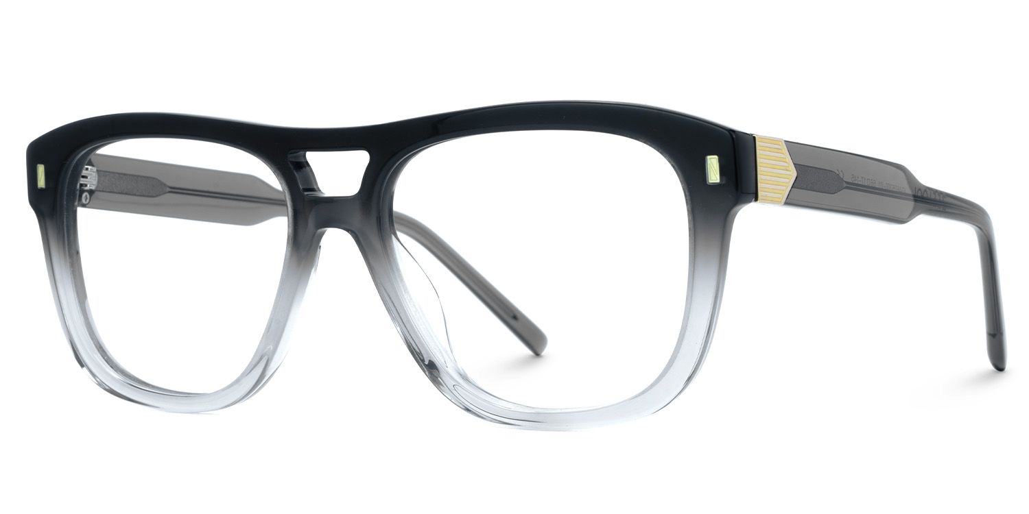 Forde Oversized Aviator Prescription Glasses | ZEELOOL Canada2