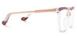 Tawana Square Purple Glasses2