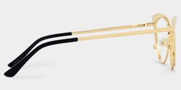 Ellen Cateye Gold Glasses4