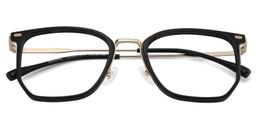 Roque Geometric Black Glasses1