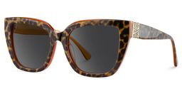 Tamarrah Cateye Leopard Glasses2