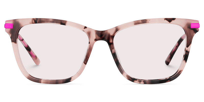 Eliot Rectangle Eyewear with Tortoise1
