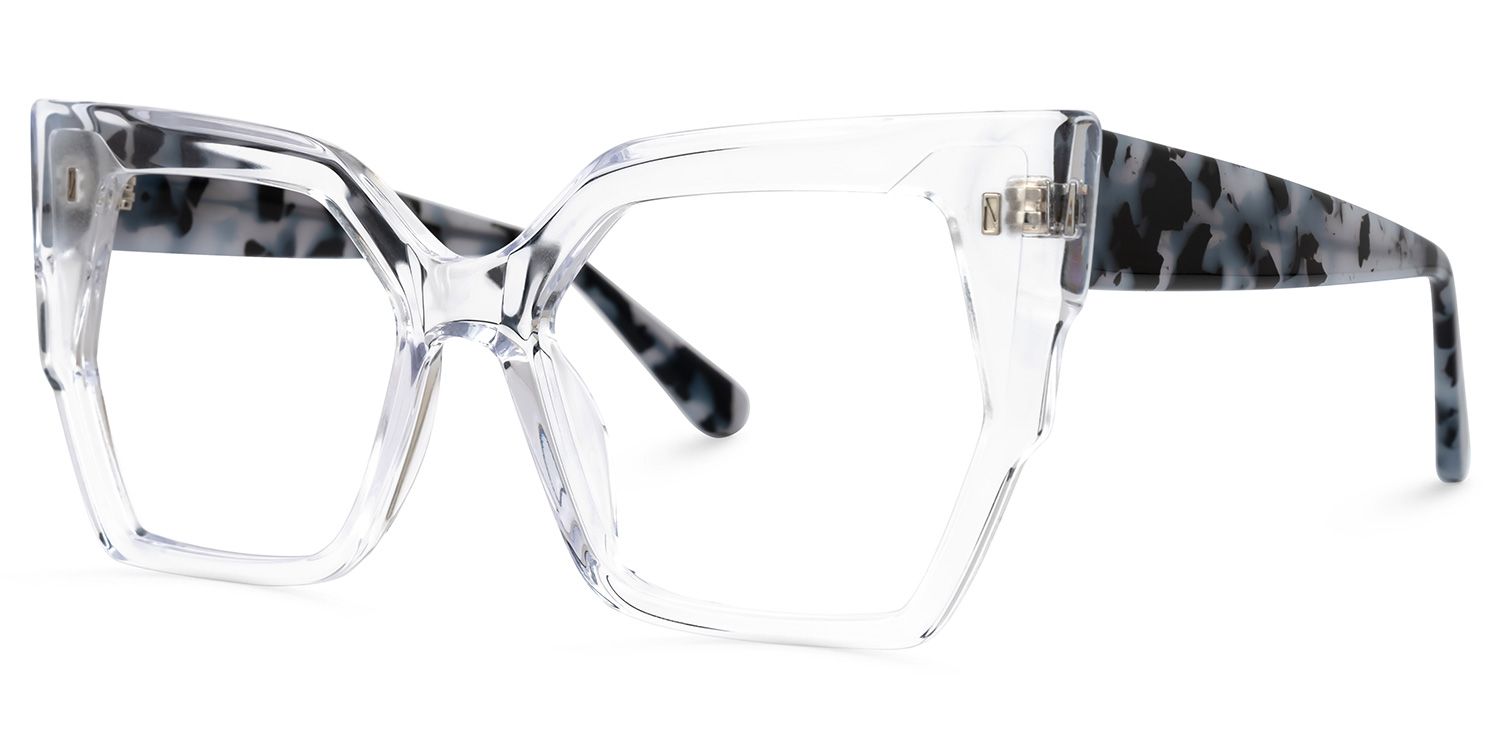 Tefonie Geometric Red-Floral Glasses1