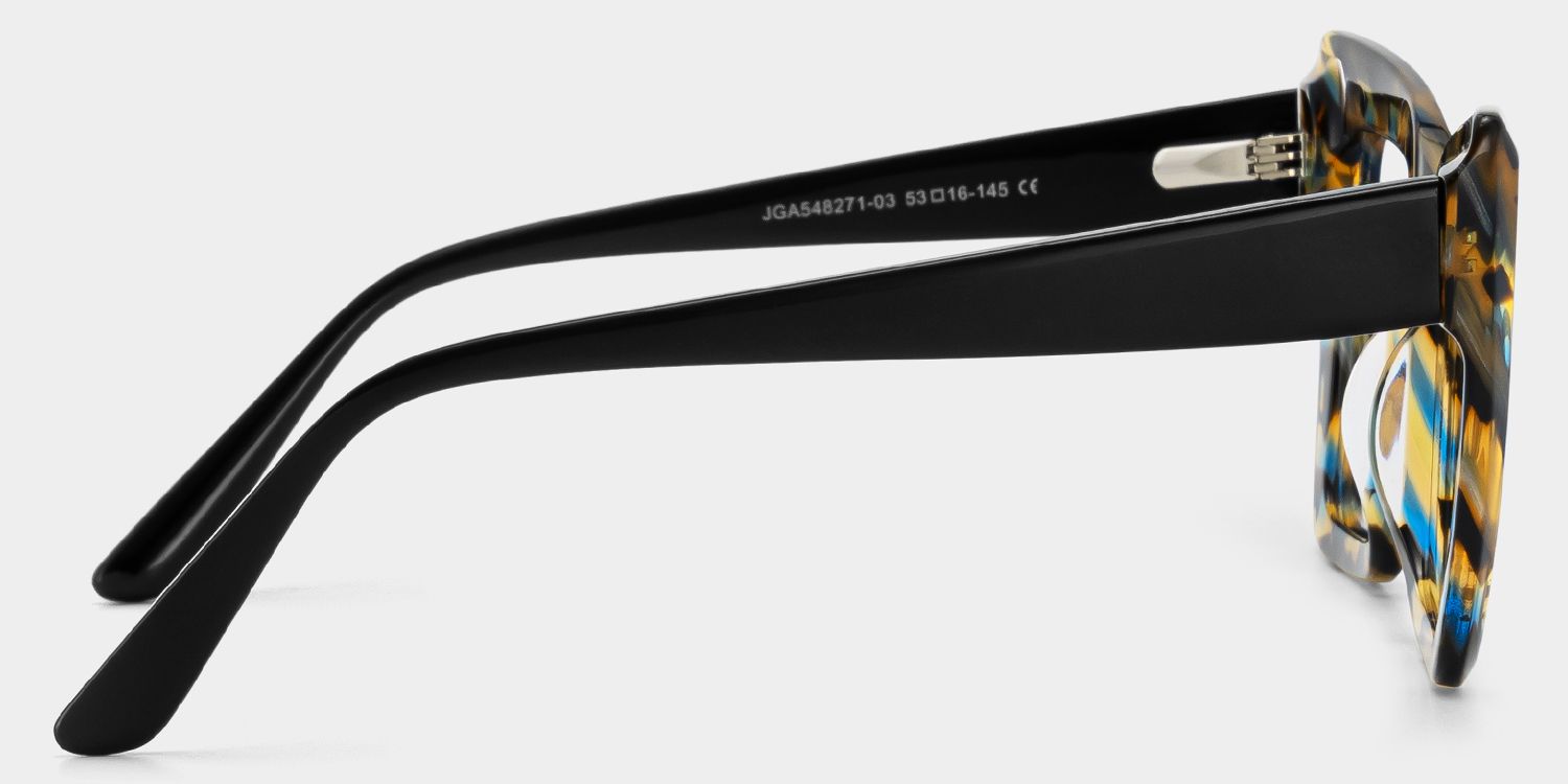 Designer Thiline Square Tortoise Glasses in Acetate Frame | ZEELOOL4