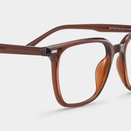 Jude Dark Brown Square Glasses4