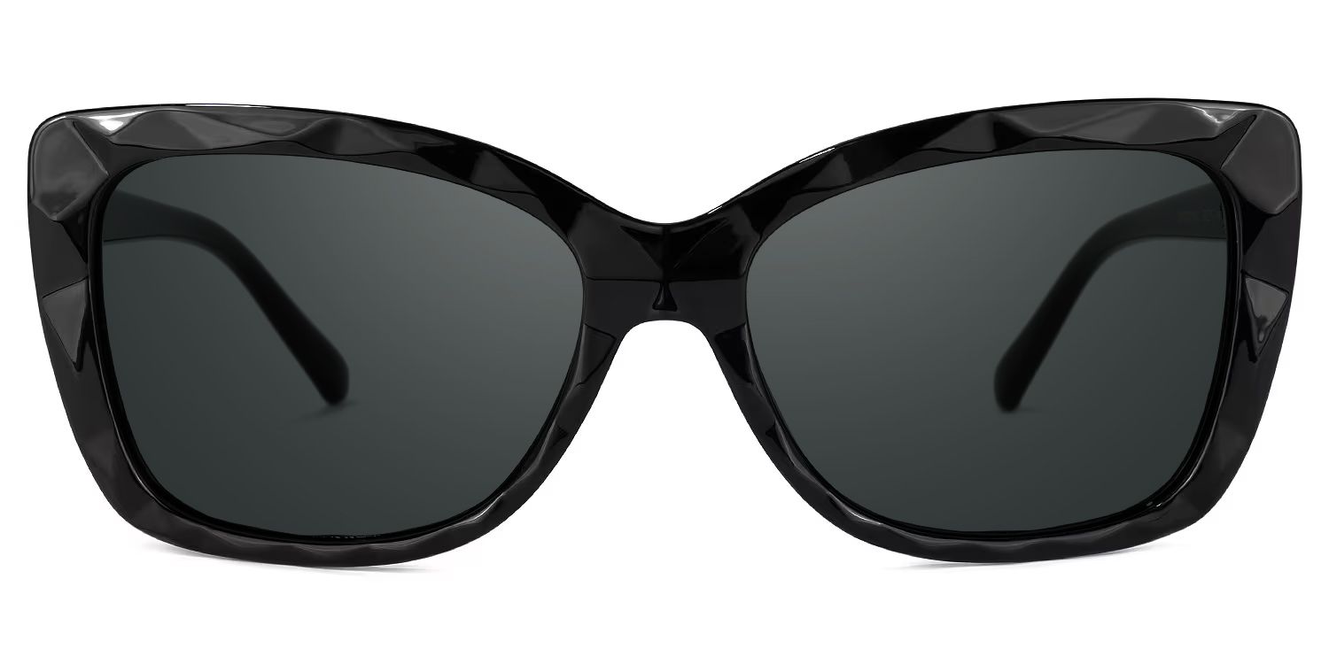 Wendell Cateye Black Sunglasses | ZEELOOL Canada0