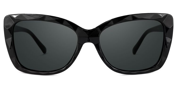Wendell Black Cat eye Sunglasses