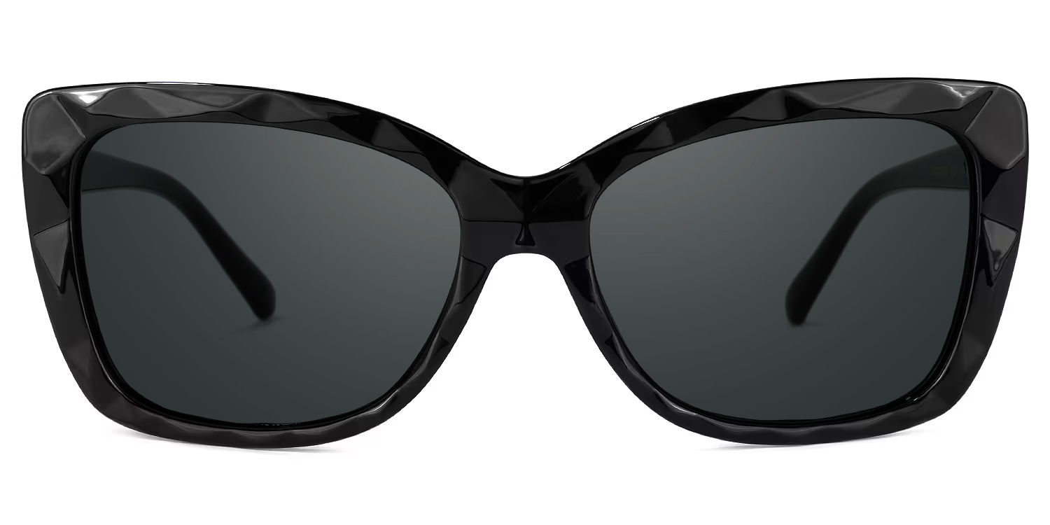 Wendell Cateye Black Glasses0
