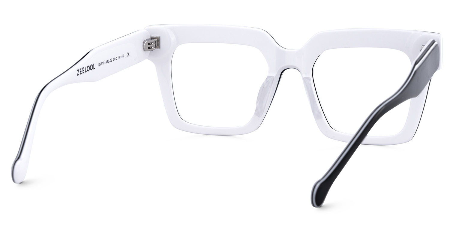 Gilberto Square Black Glasses3