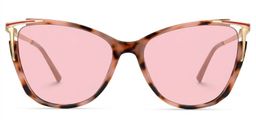 Yomary Cateye Pink-Tortoise Glasses0