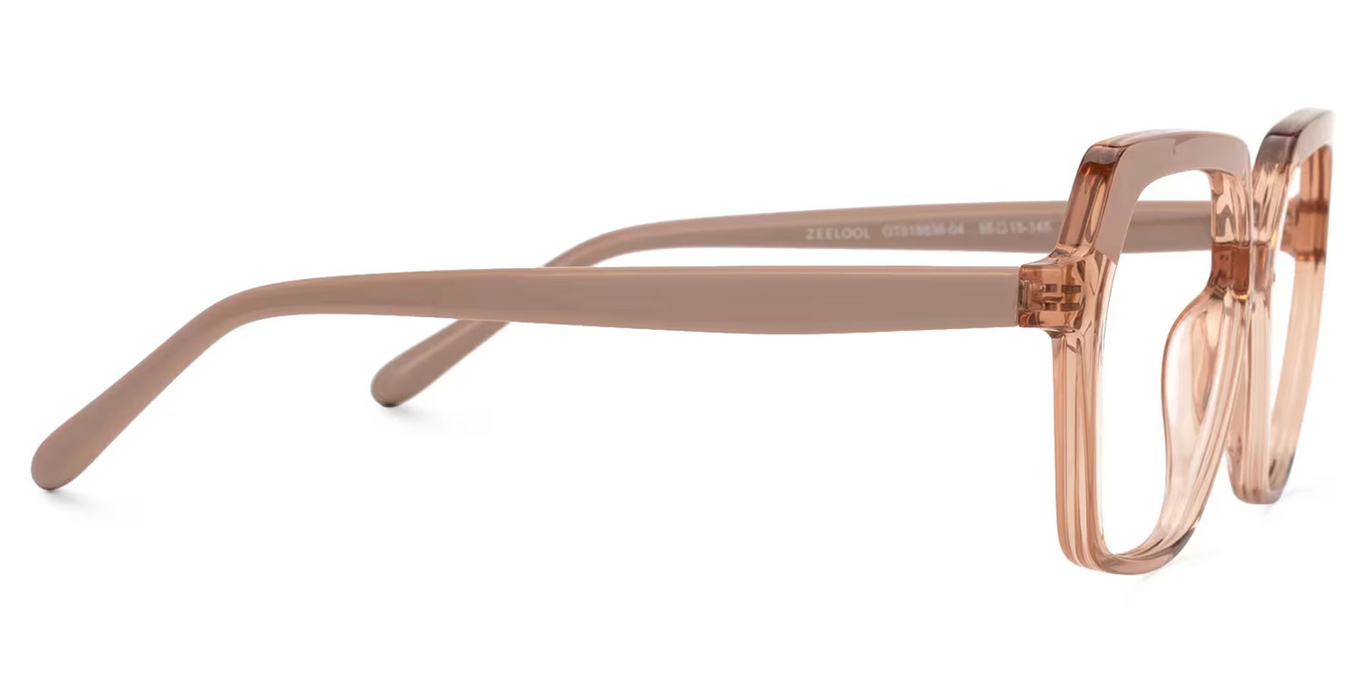 Norah Geometric Beige EyeGlasses and Glasses Frames2