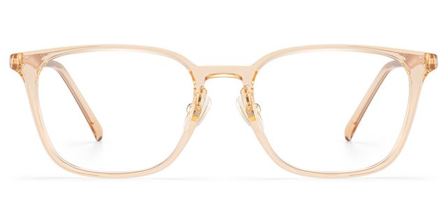 Lily Rectangle Yellow Glasses