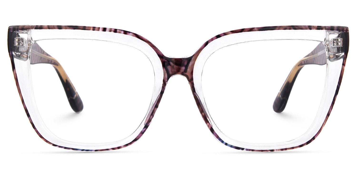 Mirta Brown Square Frame Glasses Online | ZEELOOL Canada0