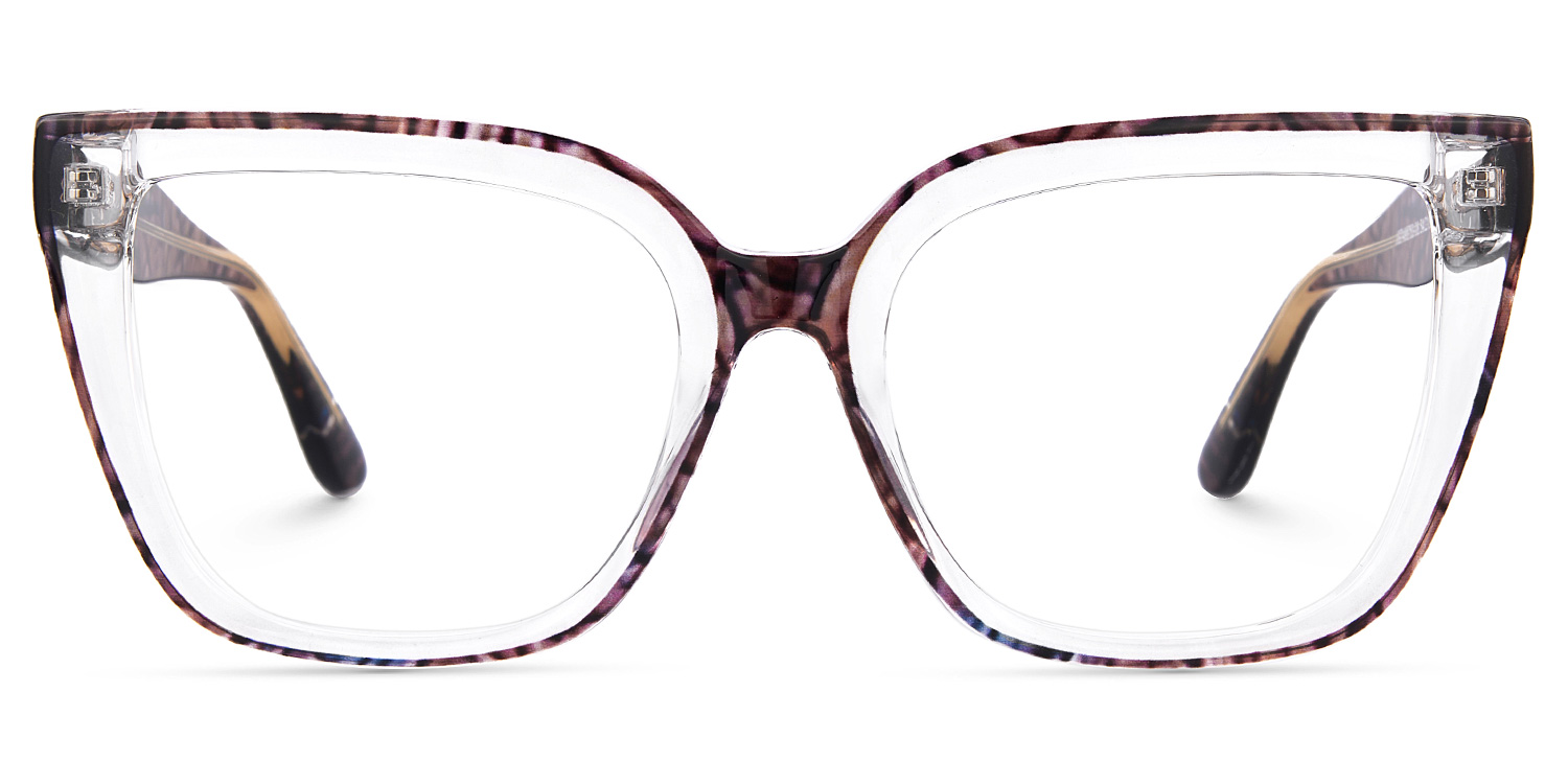 Mirta Brown Square Frame Glasses Online | ZEELOOL Canada0