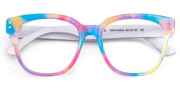 Dante Colorful Square Glasses2