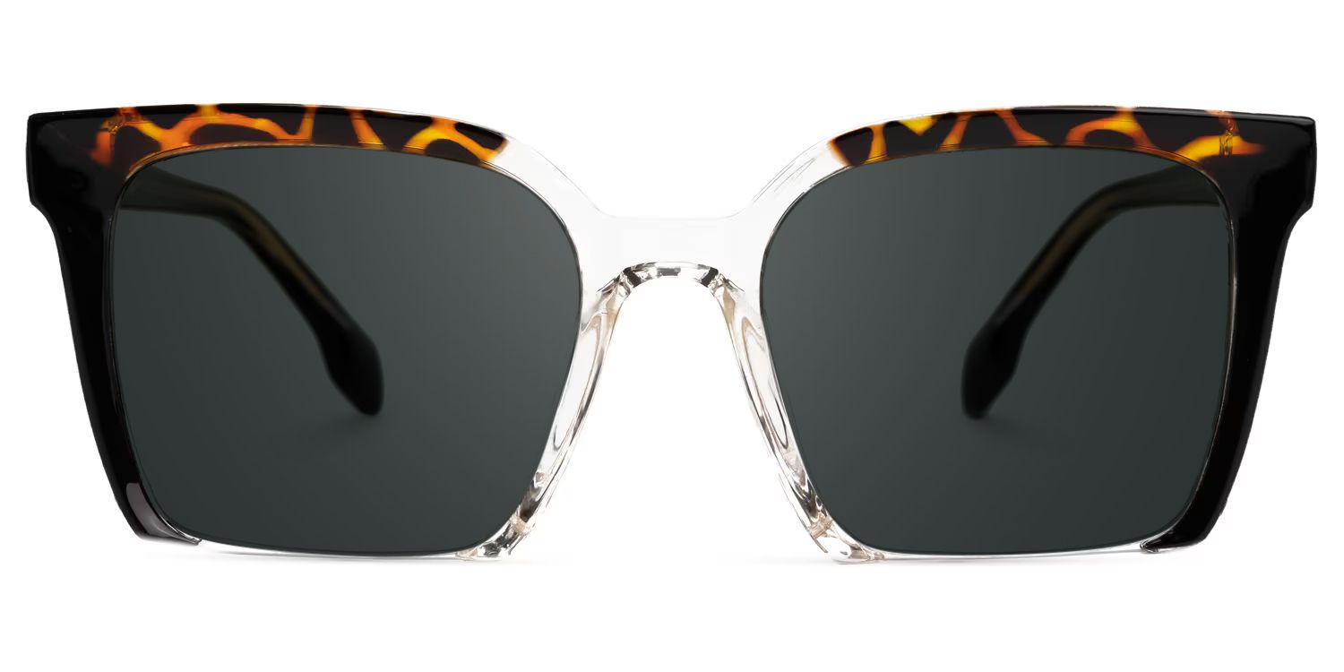 Misty Square Black Sunglasses | ZEELOOL Canada0