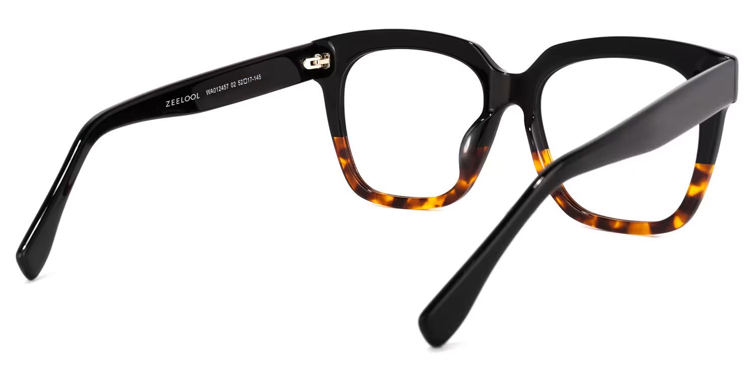 Xion Square Tortoise Glasses | ZEELOOL Canada4