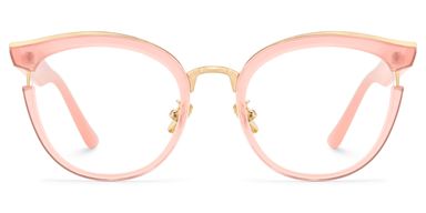 Eleanore Cat Eye Pink Glasses
