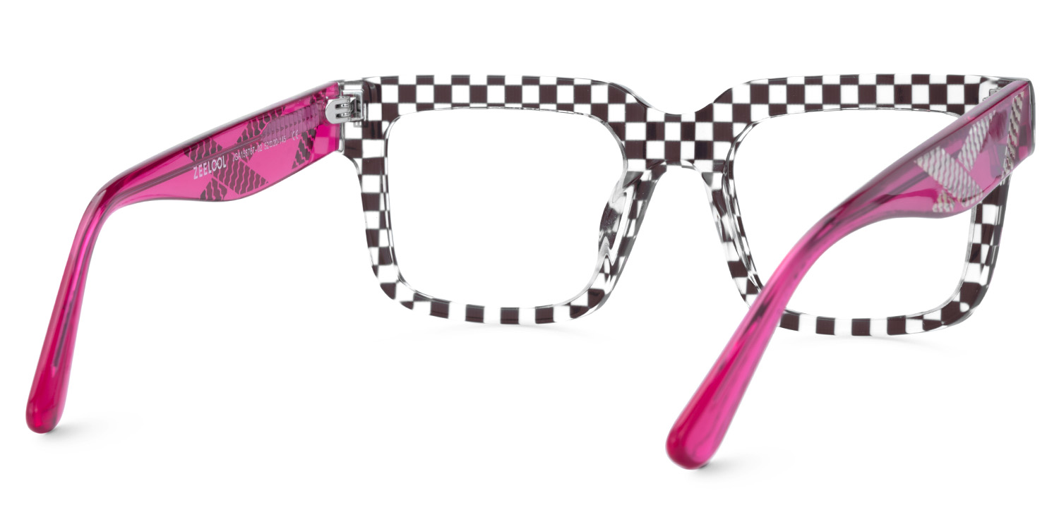 Thomason Rectangle Black Crystal Glasses4