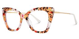Rivas Butterfly Orange Glasses1