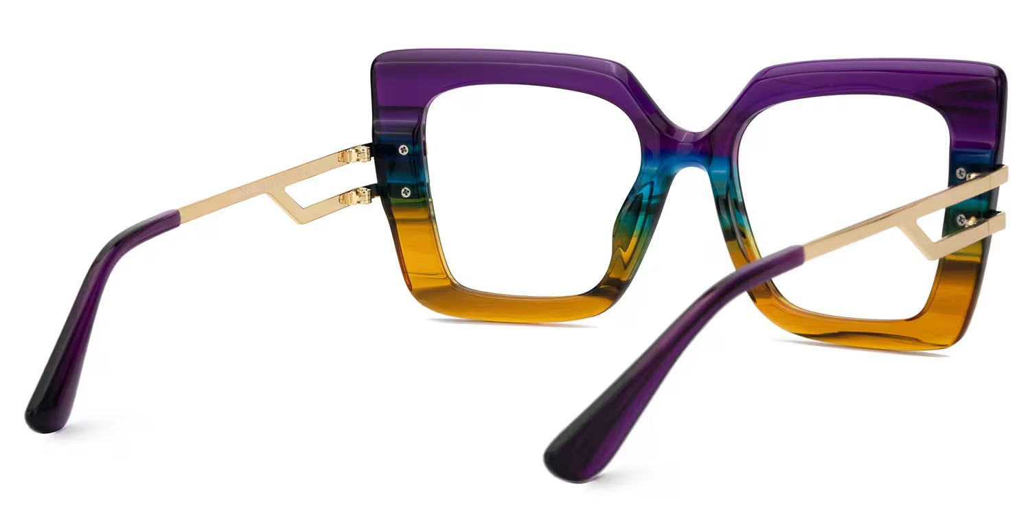 Designer Poutine Glasses in Mixed-Materials Full-frame3