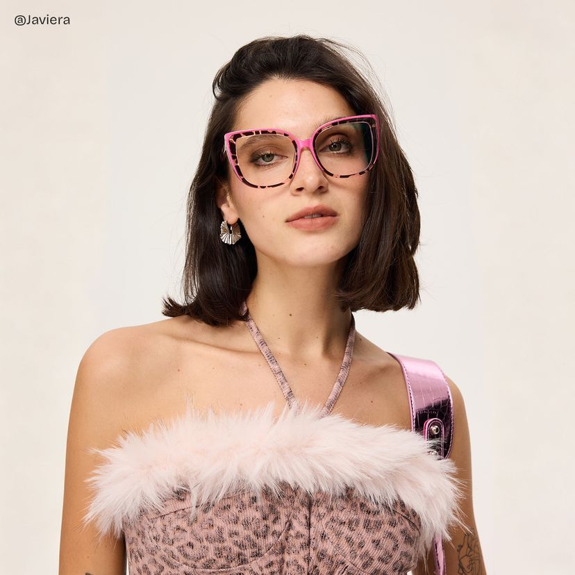 Fenn Cateye Pink Tortoise Glasses