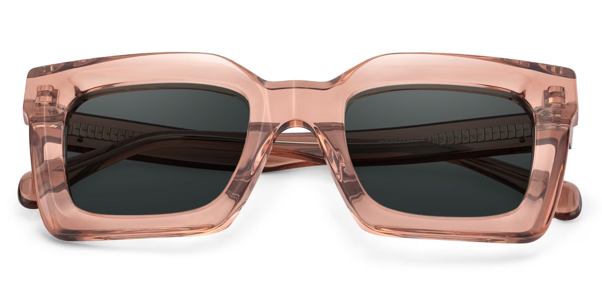 Lobo Square Beige Sunglasses Frames1