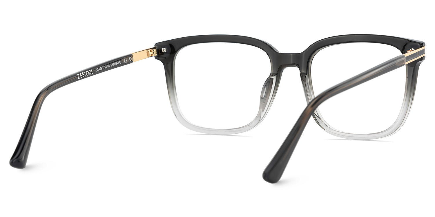 Kenny Square Gray-Crystal Glasses5