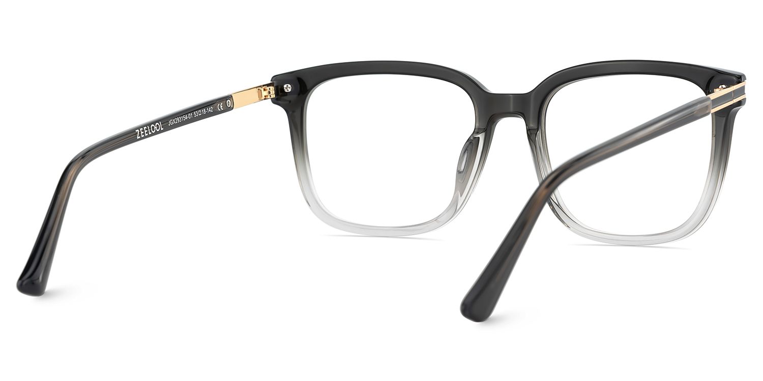 Kenny Square Gray-Crystal Glasses5