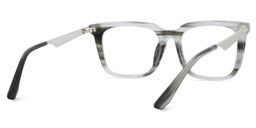 Brooke Rectangle Gray Glasses5