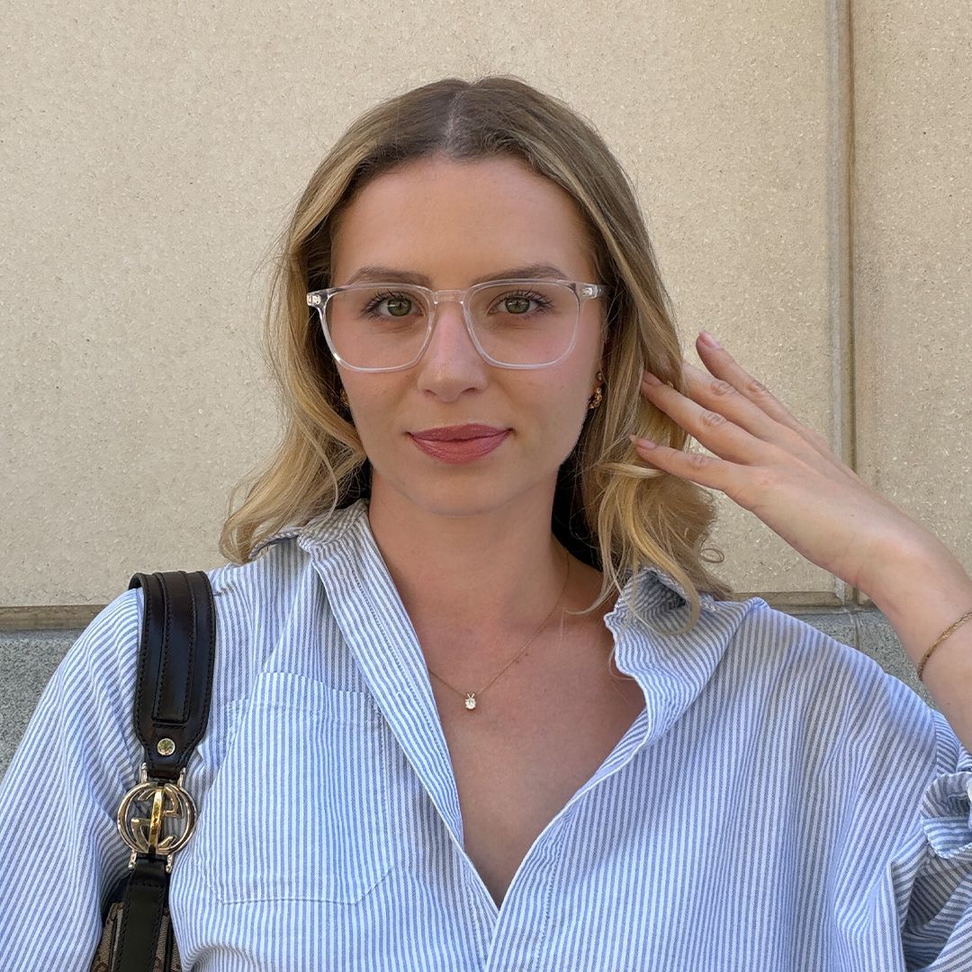 Martinez Square Clear Glasses | Zeelool Glasses0