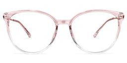 Omar Cateye Pink Glasses0