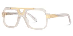 Croswell Aviator White Glasses1