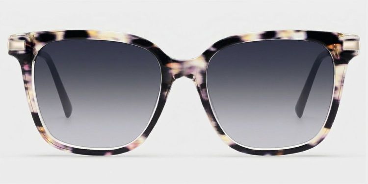 Jacqui Tortoise Square Sunglasses
