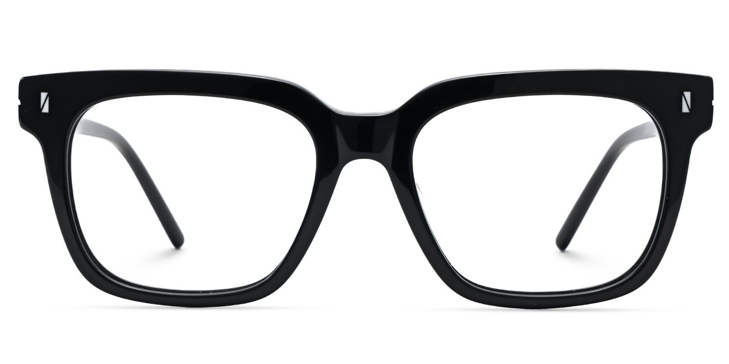 Rectangle Black Eyeglasses For Men1