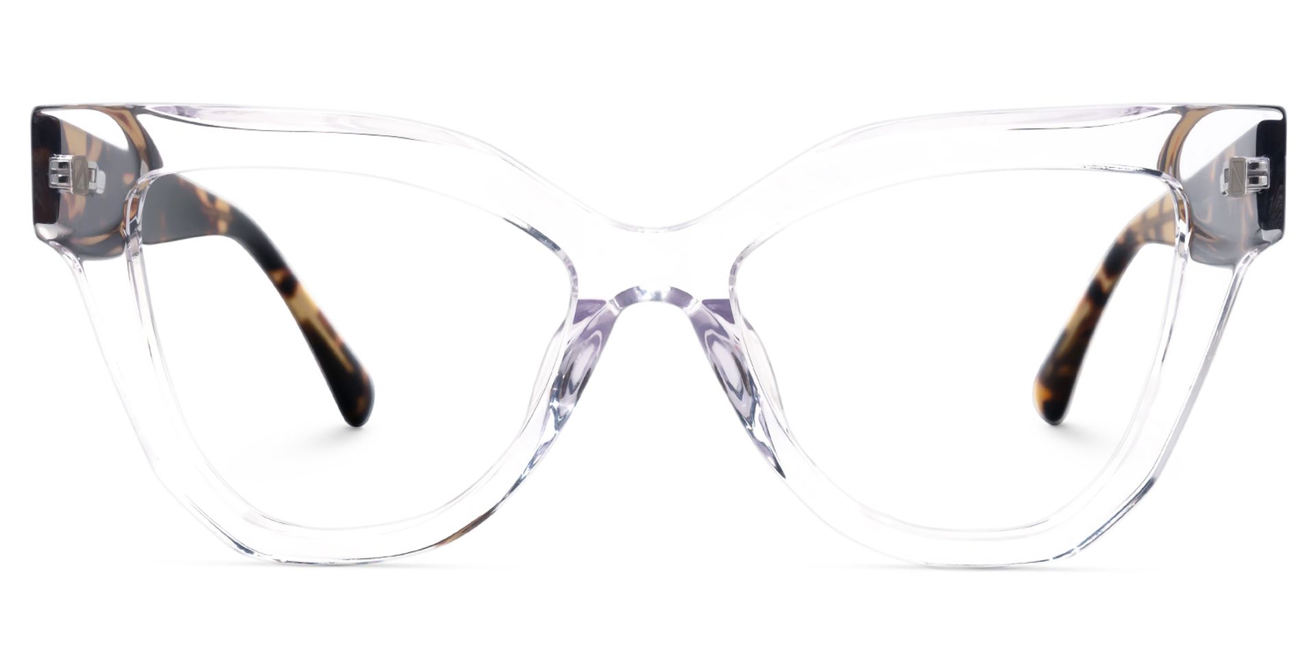 Shaka Cateye Clear Frame Glasses | ZEELOOL Canada0