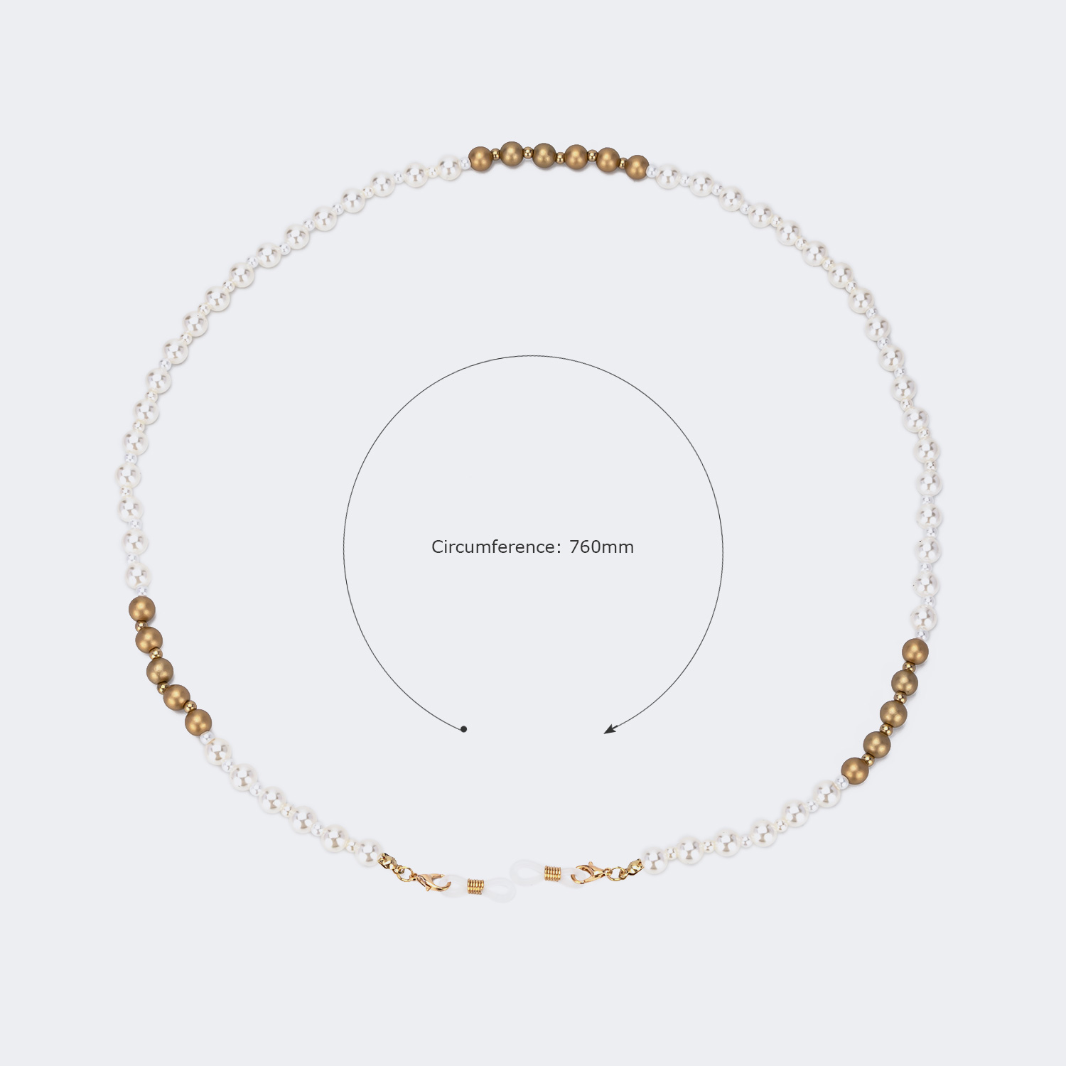 Simple Stylish New Pearl Eyeglasses Chains2