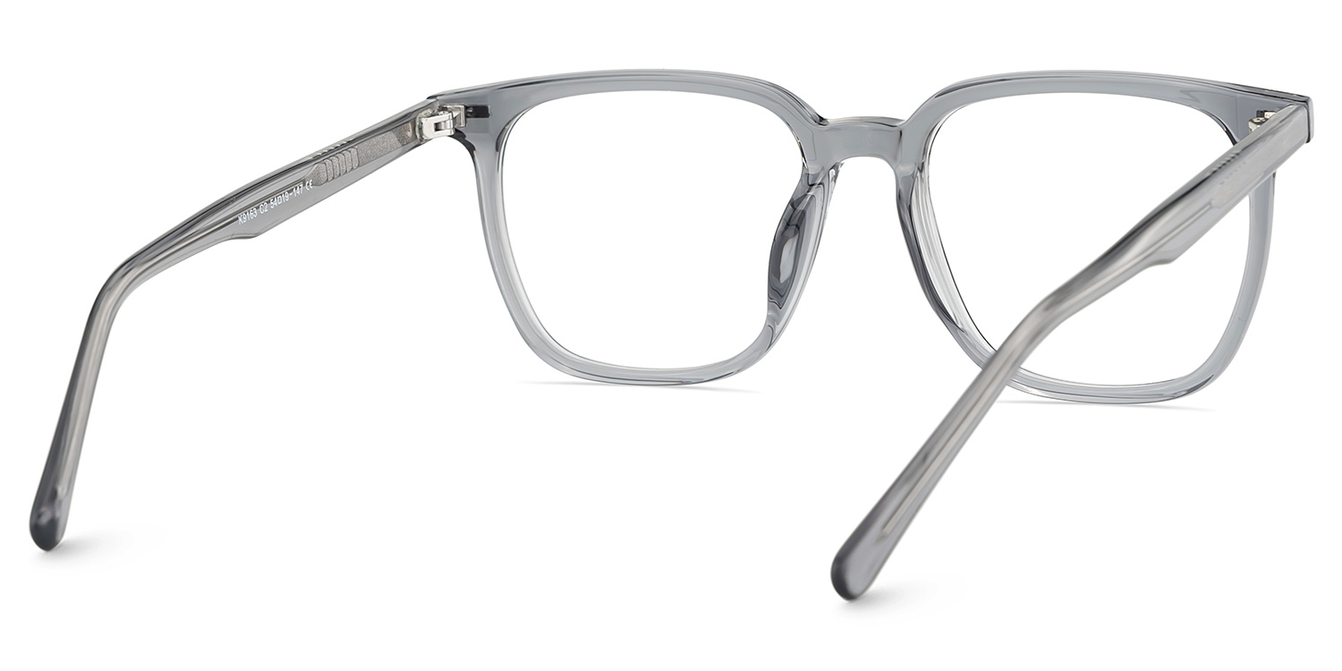 Jude Square Grey Glasses5