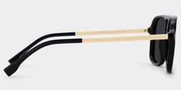 Kilworth Aviator Black Glasses3