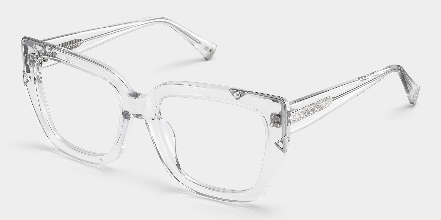 Marilyn Clear Butterfly Frame Designer Glasses | ZEELOOL x Prabal Gurung3